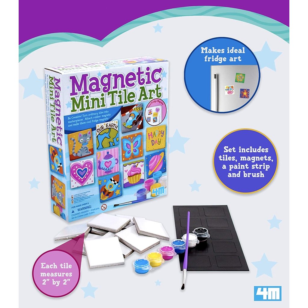 TOYSMITH MAGNETIC TILE ART