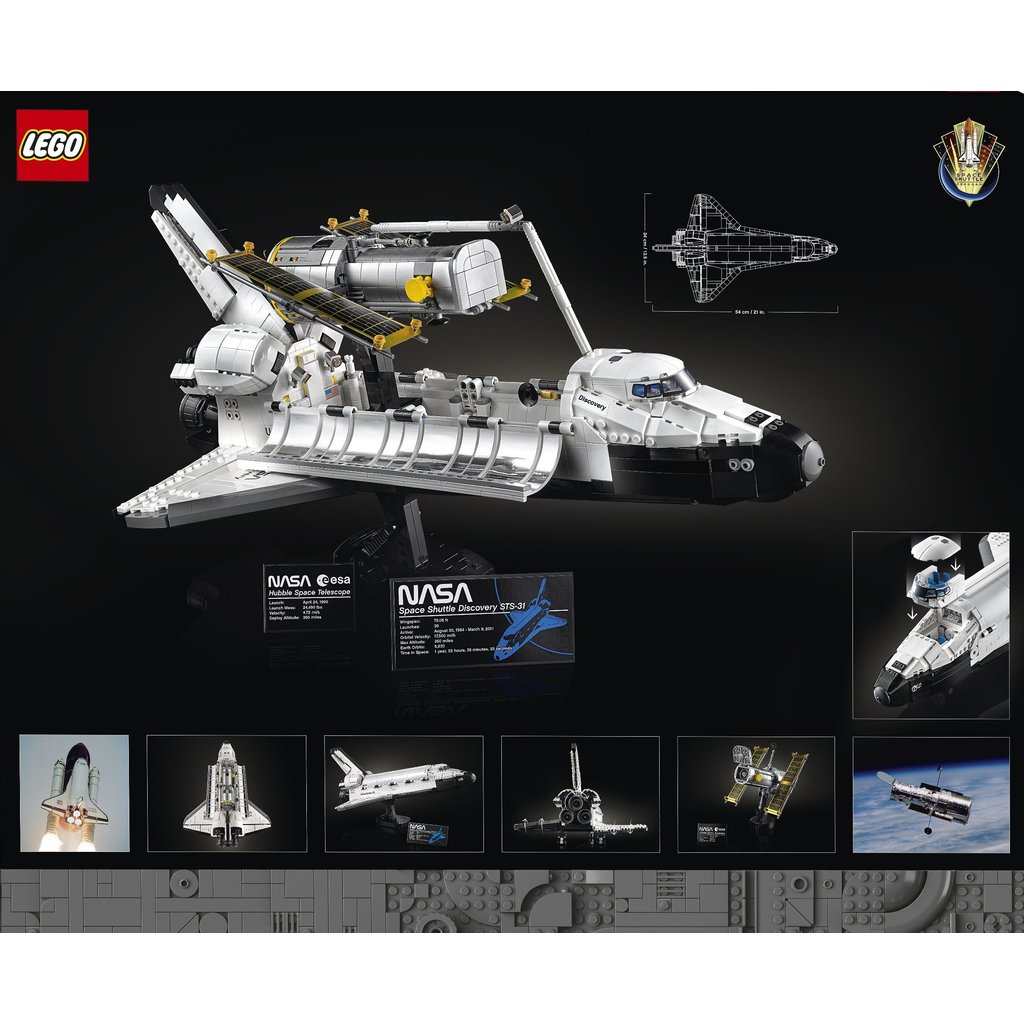 Lego's Space Shuttle Discovery: No trouble with Hubble, but the stickers  will drive a grown man to insanity • The Register