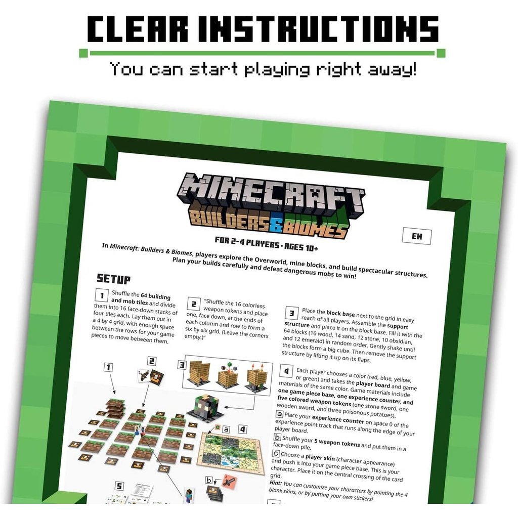 MINECRAFT MINECRAFT: BUILDERS & BIOMES