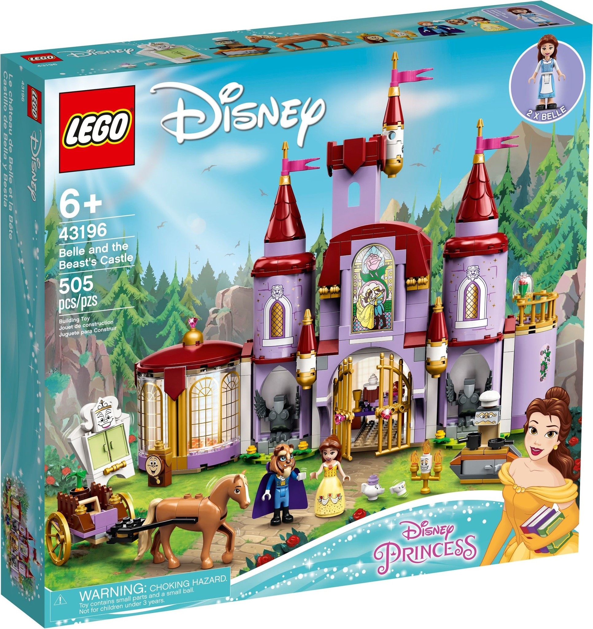 Disney - La Belle et la Bête : Puzzle Castle Collection