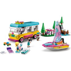 LEGO FOREST CAMPER VAN AND SAILBOAT