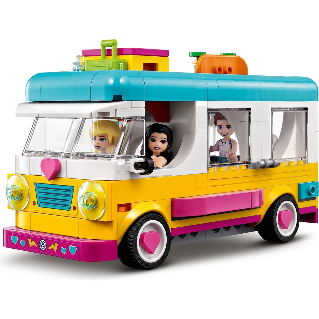 LEGO FOREST CAMPER VAN AND SAILBOAT