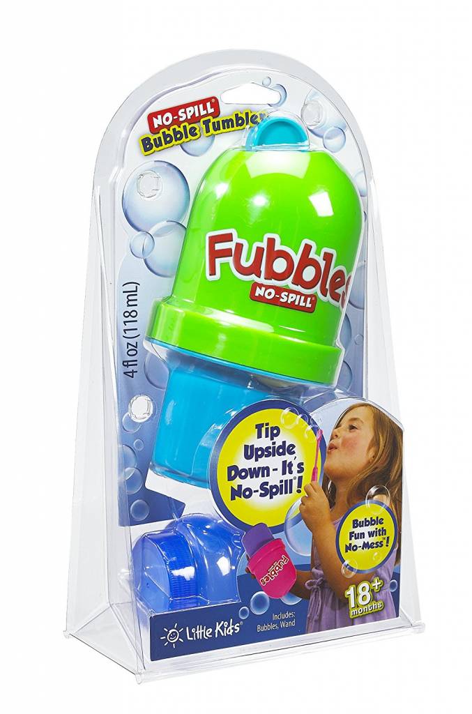 Little Kids Fubbles No-Spill Tumbler Includes 2oz Bubble Solution and  Bubble Wand - Grandrabbit's Toys in Boulder, Colorado