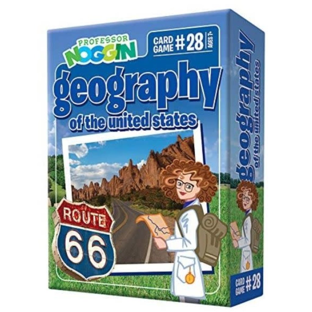 OUTSET MEDIA PROFESSOR NOGGIN GEOGRAPHY OF THE UNITED STATES