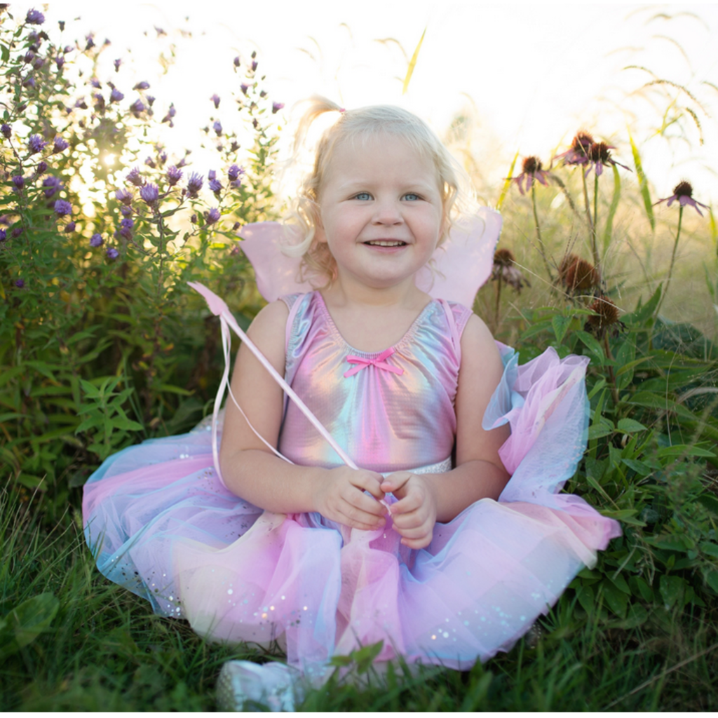 CREATIVE EDUCATION RAINBOW SEQUINS SKIRT, WINGS & WAND*