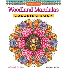 FOX CHAPEL PUBLISHING WOODLAND MANDALAS COLORING BOOK