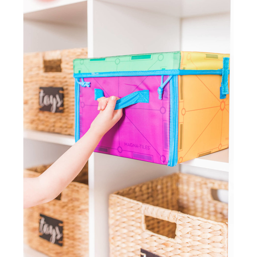 Magna-Tiles® Storage Bin With Interactive Play-Mat - Magna-Tiles®