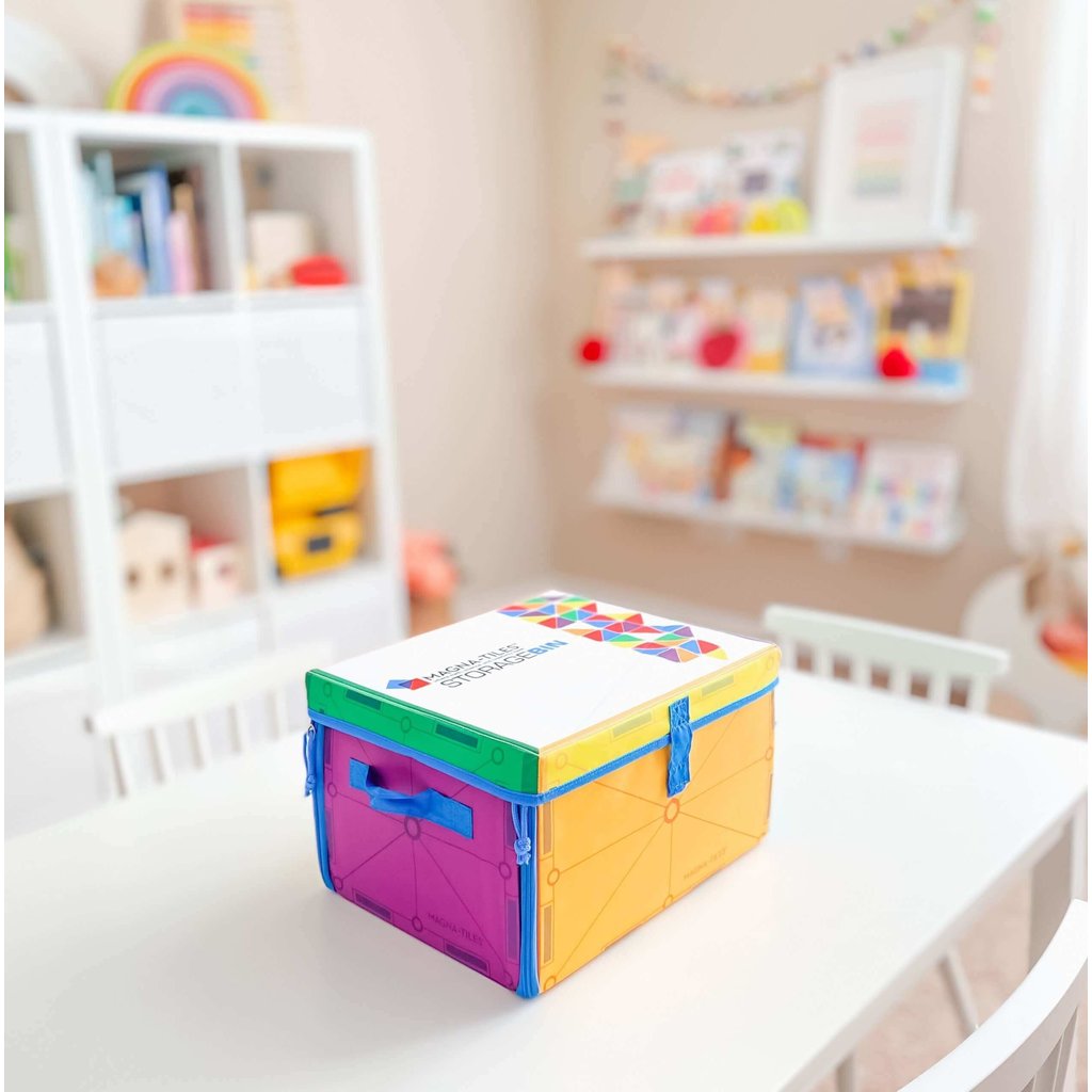 Connetix magnetic tiles storage idea  Playroom storage, Toy storage, Lego  storage