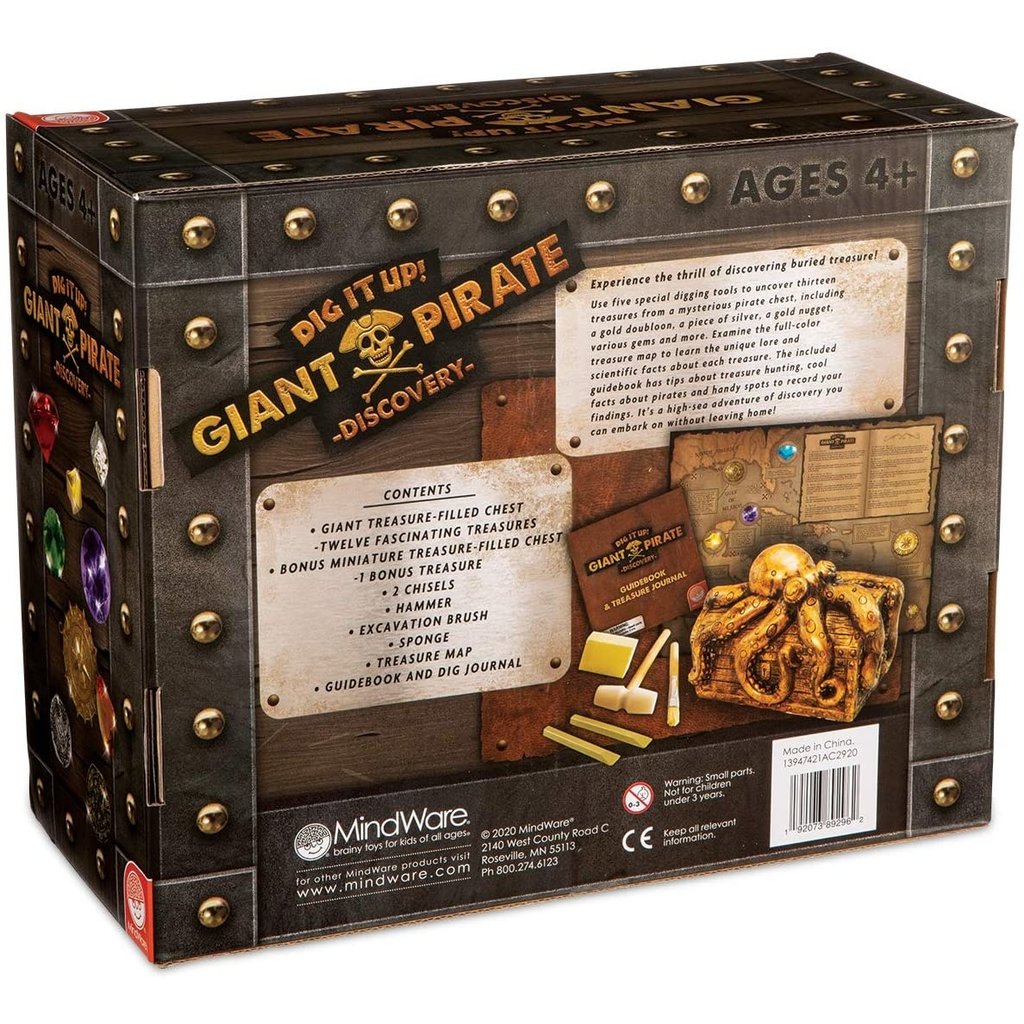 MINDWARE DIG IT UP! MYSTERY TREASURE CHEST