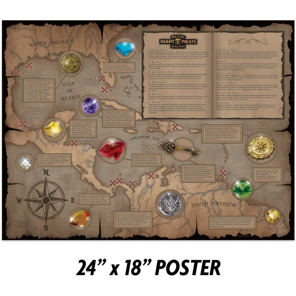 MINDWARE DIG IT UP! MYSTERY TREASURE CHEST