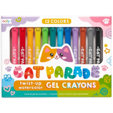 OOLY CAT PARADE WATERCOLOR GEL CRAYONS