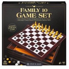 SPINMASTER FAMILY 10 GAME CENTER