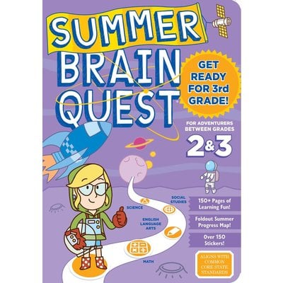 WORKMAN PUBLISHING SUMMER BRAIN QUEST: BETWEEN GRADES 2 & 3