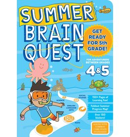 WORKMAN PUBLISHING SUMMER BRAIN QUEST: BETWEEN GRADES 4 & 5