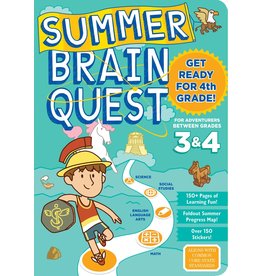 WORKMAN PUBLISHING SUMMER BRAIN QUEST: BETWEEN GRADES 3 & 4