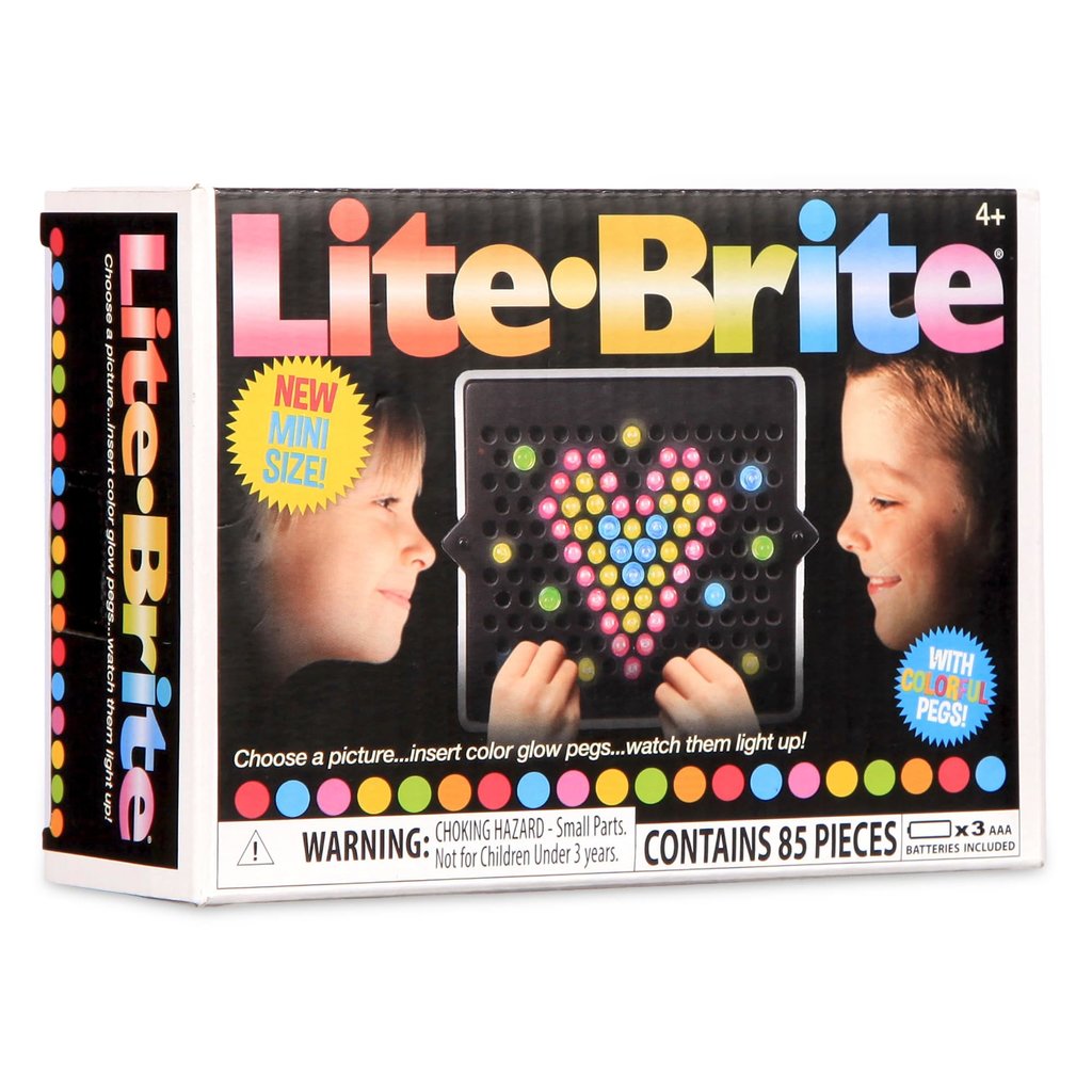 Lite Brite Classic is back along with the Lite Brite Mini