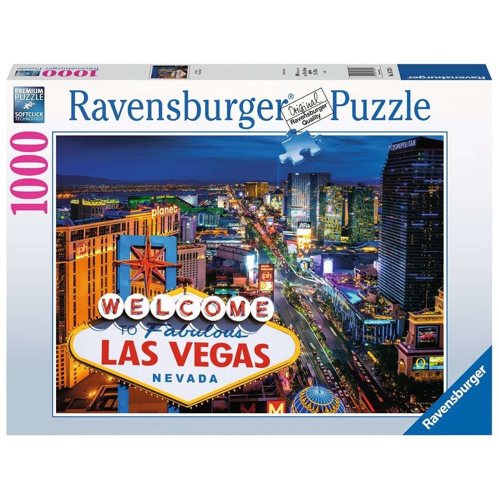 RAVENSBURGER USA LAS VEGAS 1000 PIECE PUZZLE