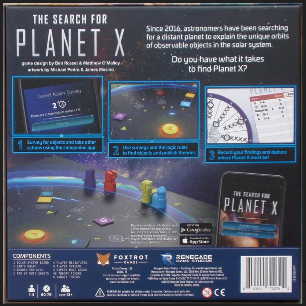 SEARCH FOR PLANET X**