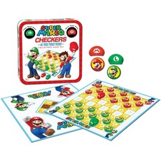 SUPER MARIO SUPER MARIO CHECKERS & TIC TAC TOE