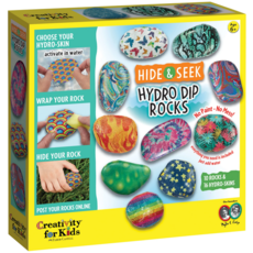 CREATIVITY FOR KIDS HIDE & SEEK HYDRO DIP ROCKS*