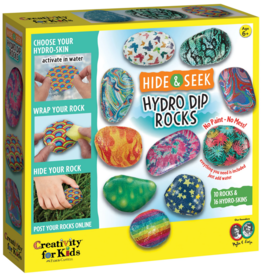 CREATIVITY FOR KIDS HIDE & SEEK HYDRO DIP ROCKS*