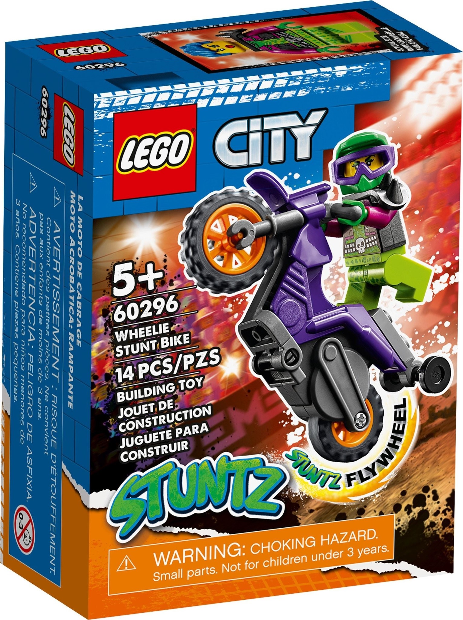 LEGO City Chicken Stunt Bike 60310 Building Kit; Fun Cool Toy for Kids (10  Pieces)