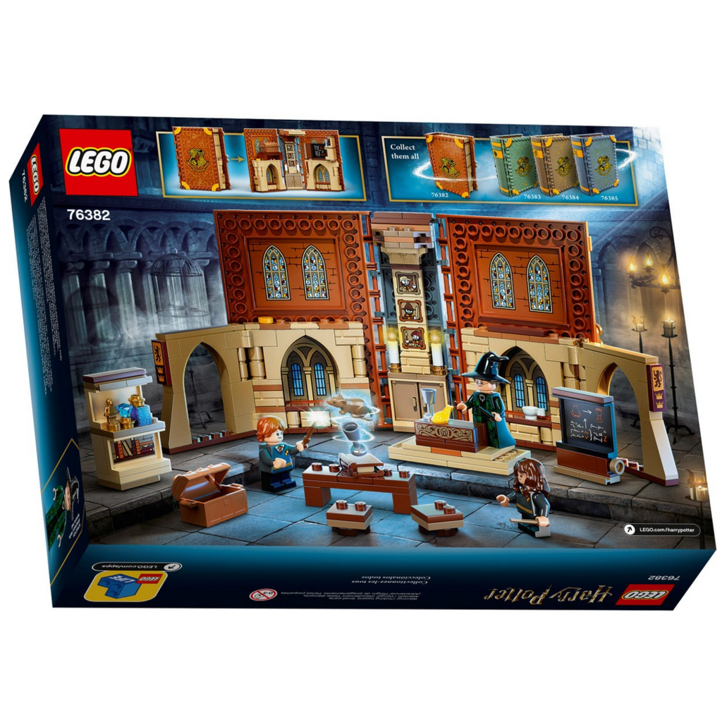  LEGO Harry Potter Hogwarts Moment: Transfiguration Class 76382  Professor McGonagall Room; Collectible Playset, New 2021 (241 Pieces) :  Toys & Games