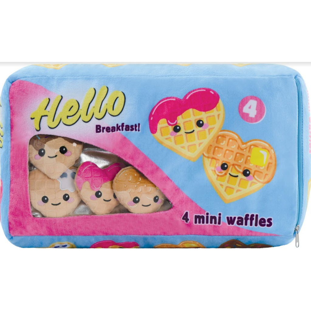 HELLO BREAKFAST WAFFLES FURRY AND FLEECE PLUSH - THE TOY STORE