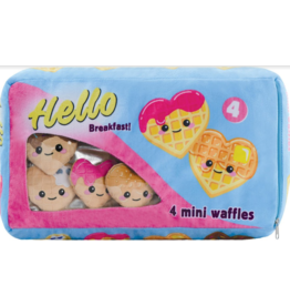 ISCREAM HELLO BREAKFAST WAFFLES FURRY AND FLEECE PLUSH**