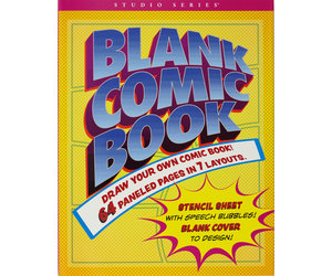 BLANK COMIC BOOK - THE TOY STORE