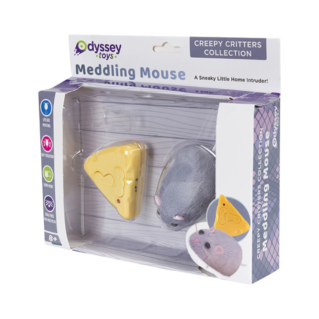 ODYSSEY TOYS CREEPY CRITTERS MEDDLING MOUSE