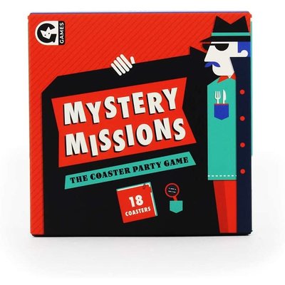 GINGER FOX MYSTERY MISSIONS THE COASTER PARTY GAME**