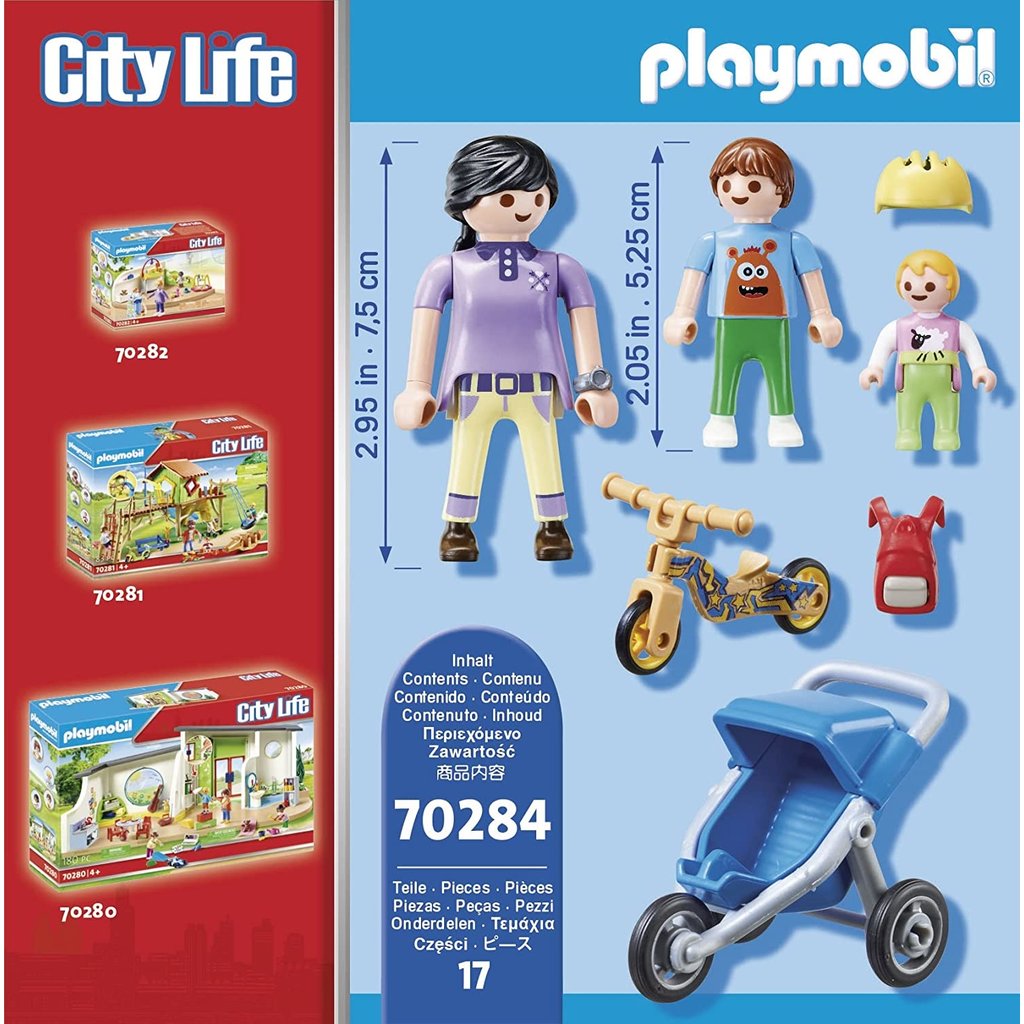 PLAYMOBIL MOTHER WITH CHILDREN