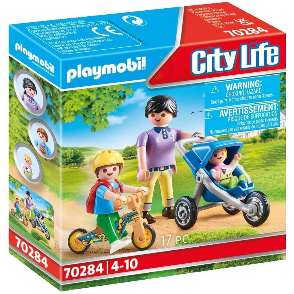 PLAYMOBIL MOTHER WITH CHILDREN