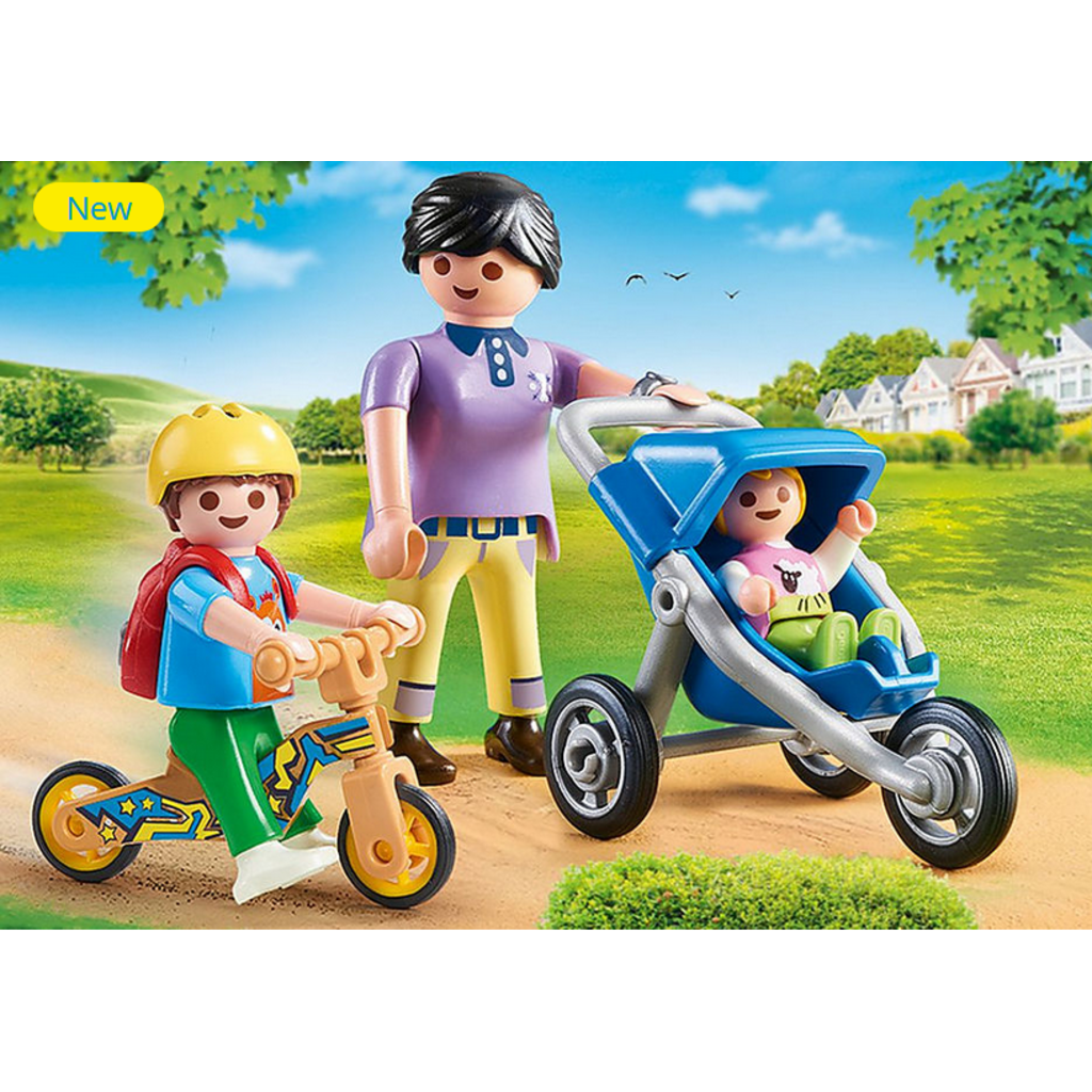 PLAYMOBIL MOTHER WITH CHILDREN