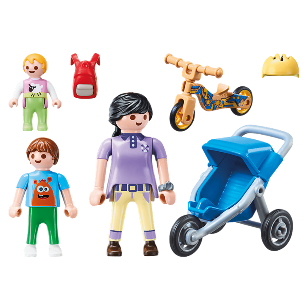 PLAYMOBIL MOTHER WITH CHILDREN