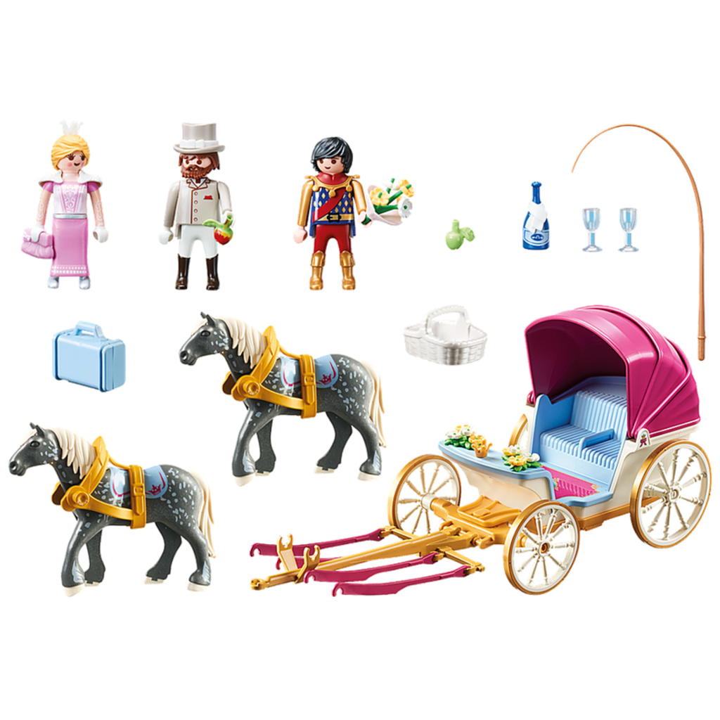 PLAYMOBIL HORSE-DRAWN CARRIAGE