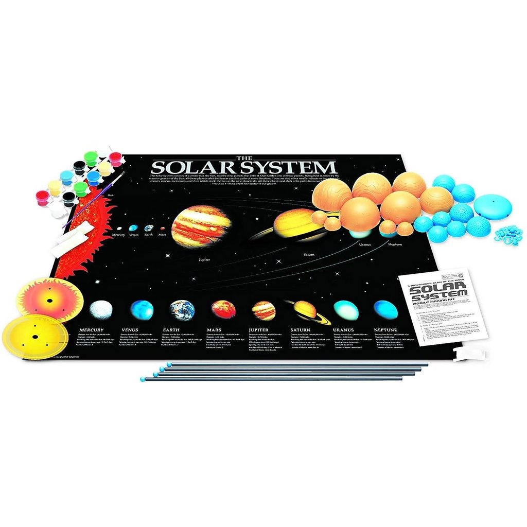 4M SOLAR SYSTEM MODEL MAKING KIT