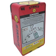 UNIVERSITY GAMES SPINNER DOMINOES**