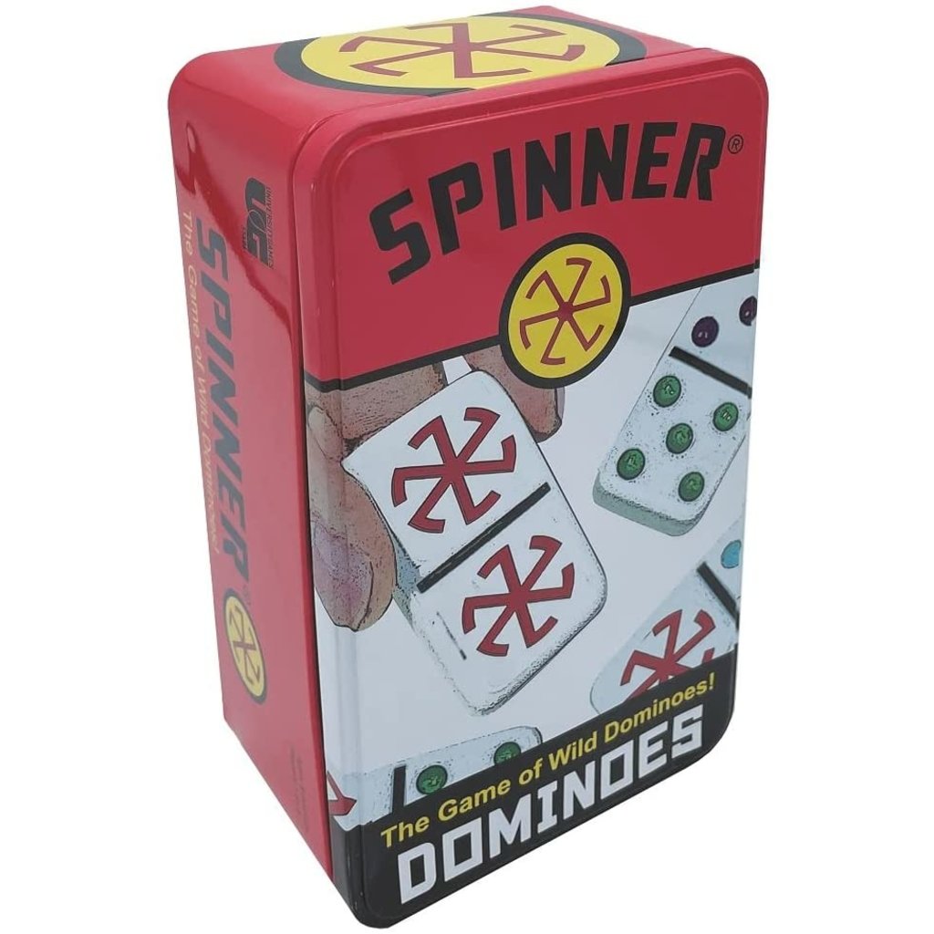 UNIVERSITY GAMES SPINNER DOMINOES