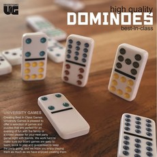 UNIVERSITY GAMES SPINNER DOMINOES**