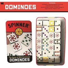UNIVERSITY GAMES SPINNER DOMINOES