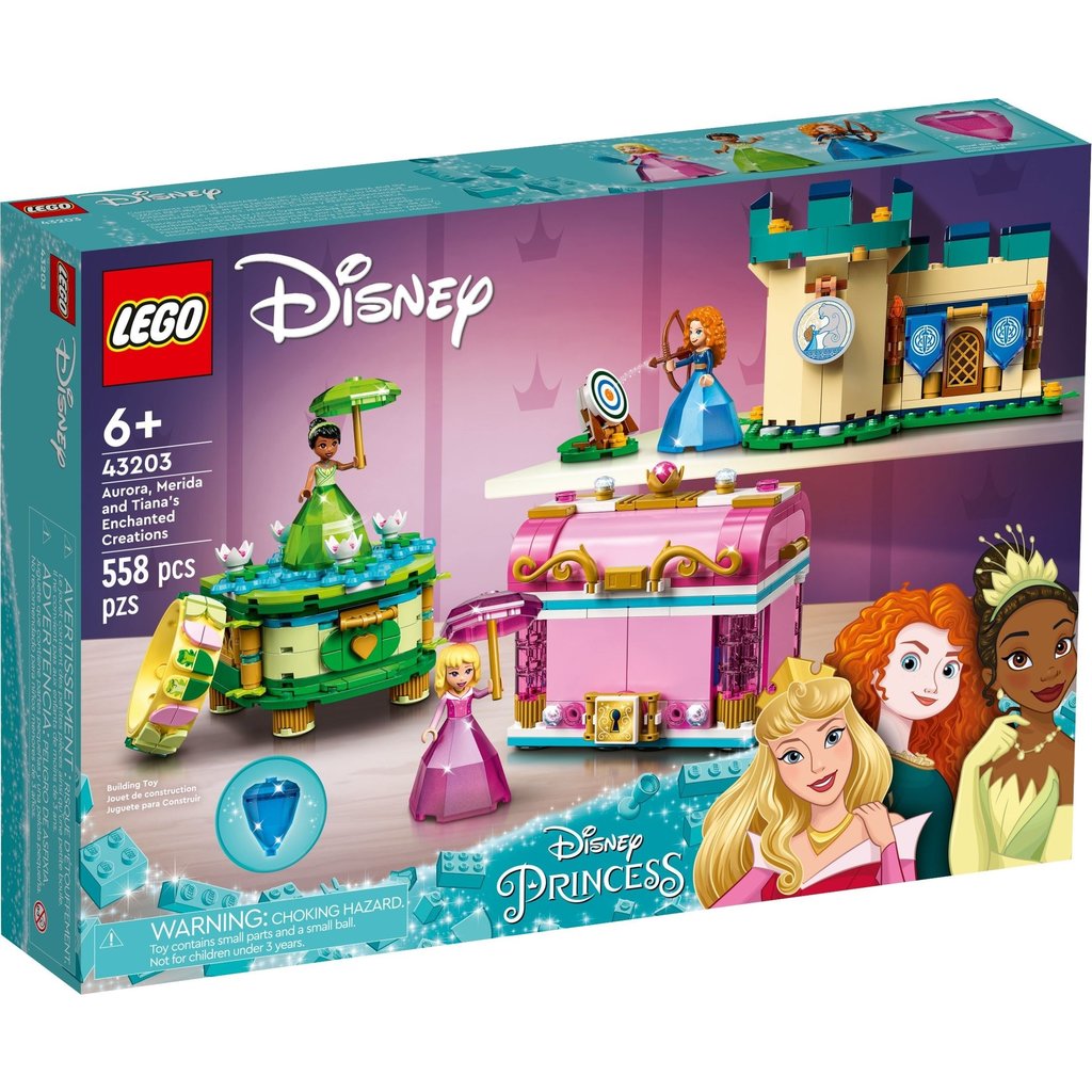 AURORA, MERIDA AND TIANA'S ENCHANTED CREATIONS - THE TOY STORE