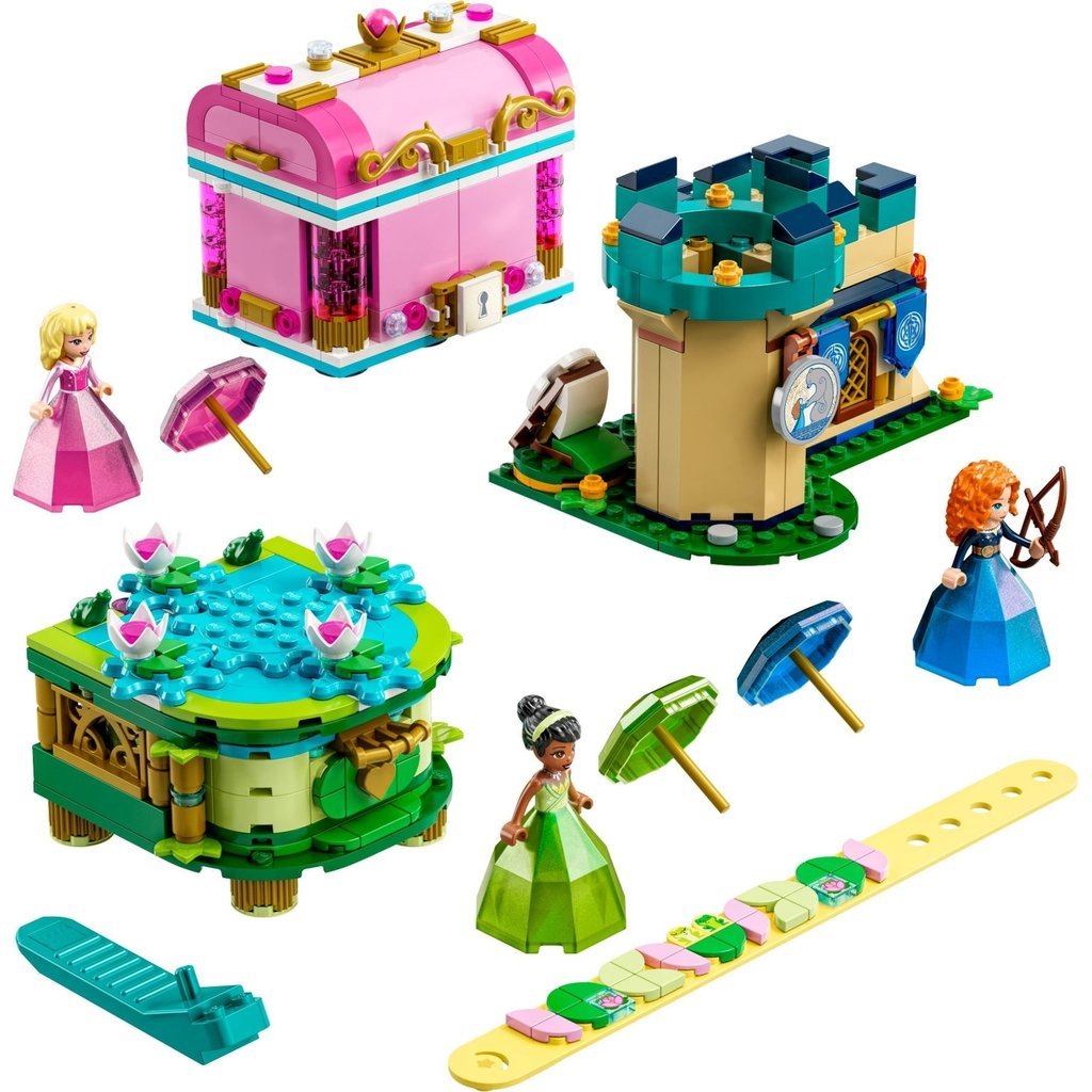 LEGO AURORA, MERIDA AND TIANA'S ENCHANTED CREATIONS