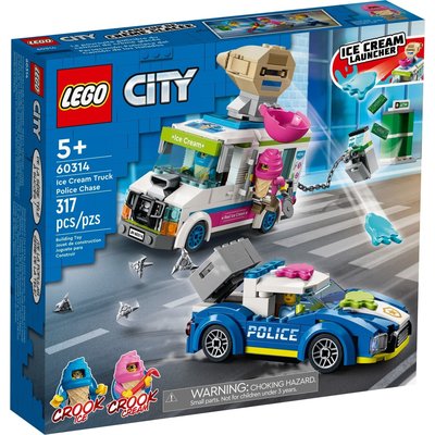 LEGO ICE CREAM TRUCK POLICE CHASE