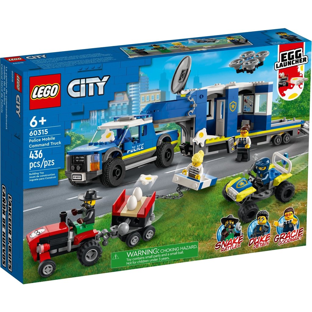LEGO POLICE MOBILE COMMAND TRUCK