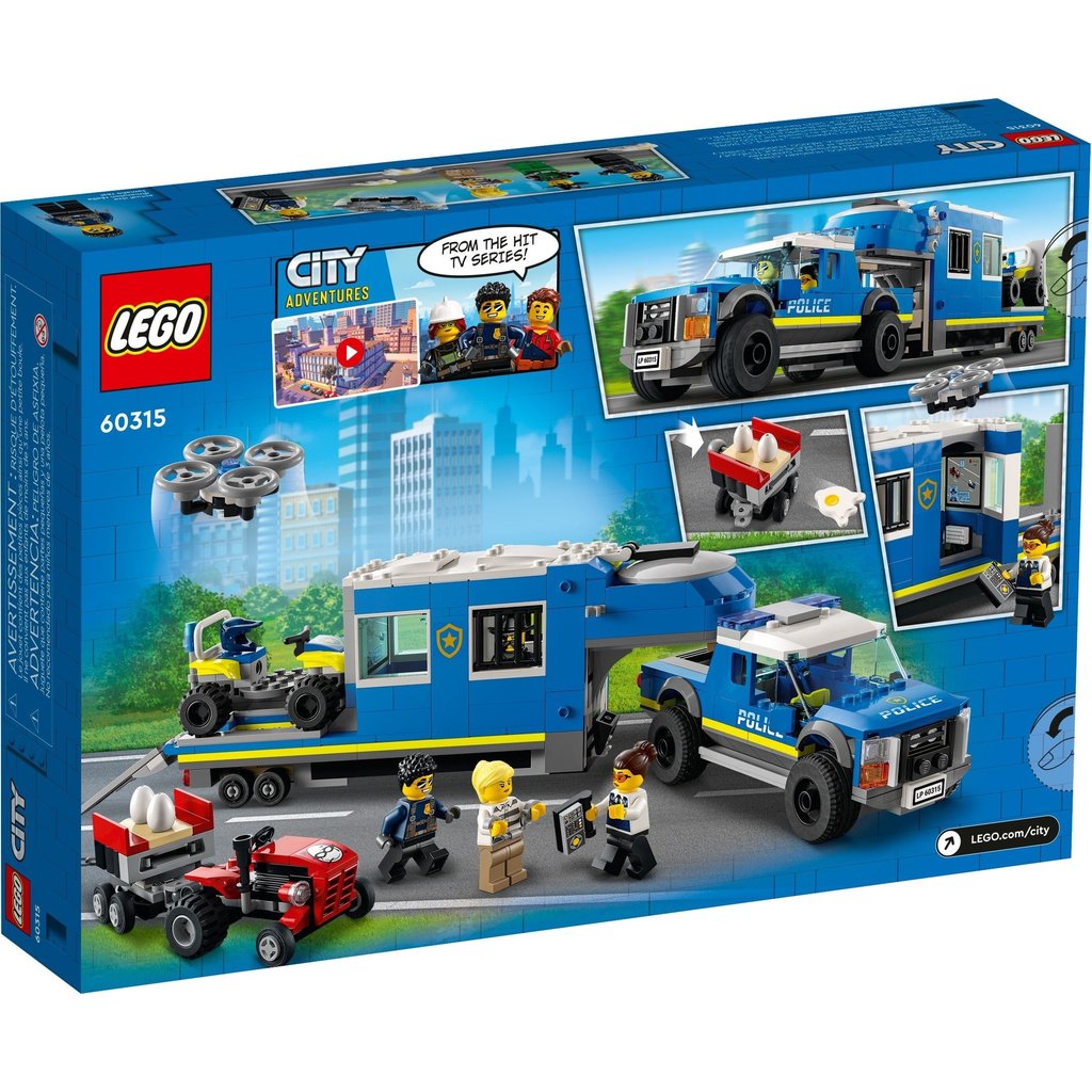 LEGO POLICE MOBILE COMMAND TRUCK