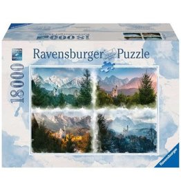 RAVENSBURGER USA CASTLE THROUGH THE SEASONS 18000 PIECE