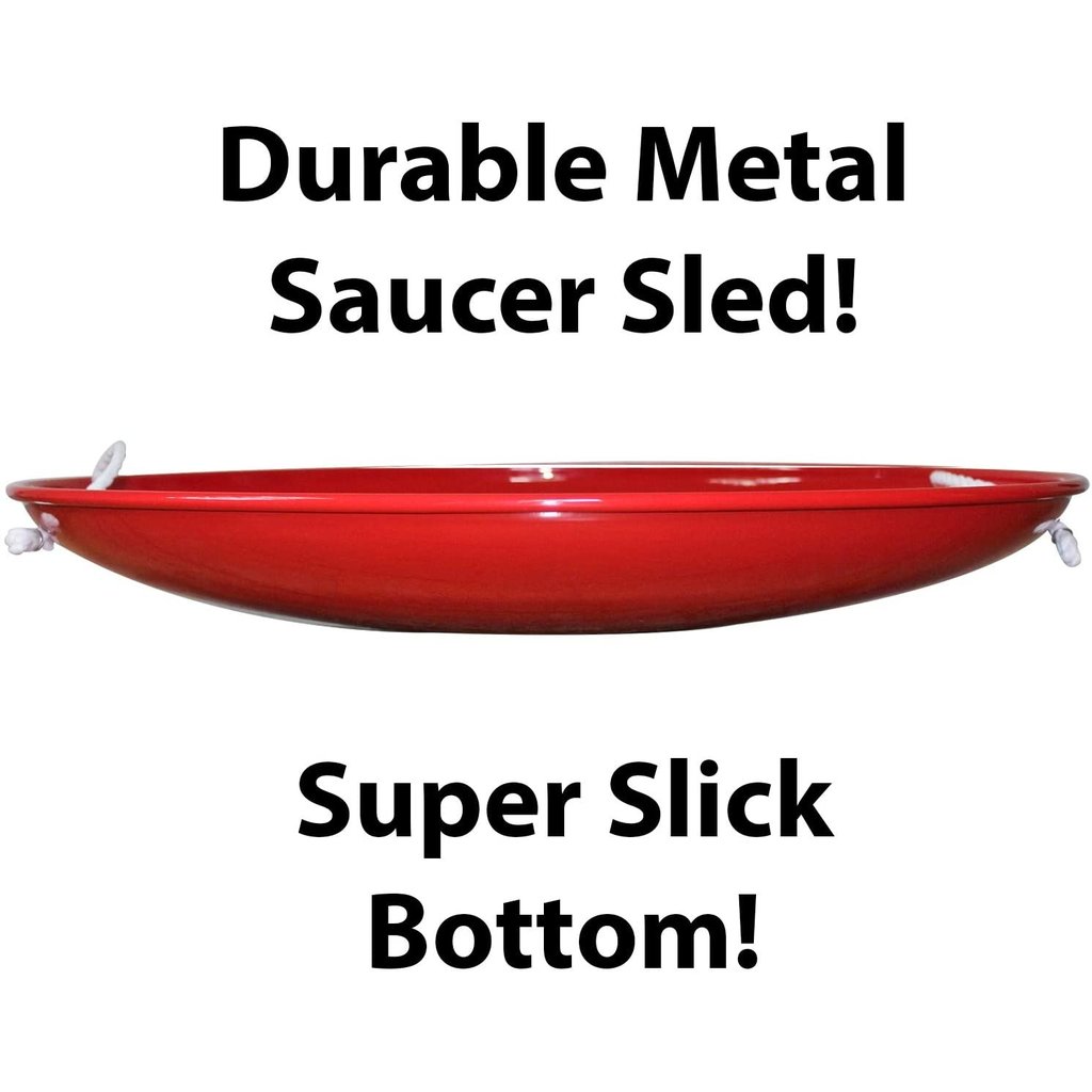 FLEXIBLE FLYER STEEL SNOW SAUCER