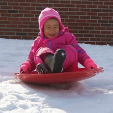 FLEXIBLE FLYER STEEL SNOW SAUCER